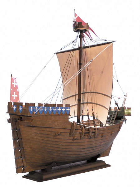 Корабль крестоносцев XII-XIV вв., 1:72 (ПН), [9024П]