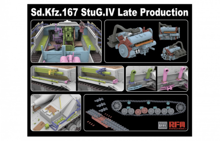 САУ Sd.Kfz.167 StuG.lV Late Production, 1:35, [RM5111]