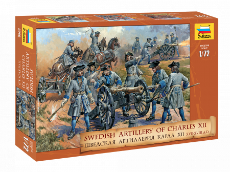 Шведская артиллерия, 1:72