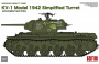 Советский танк КВ-1 обр.1942 г., упрощенная башня, [RM5041]