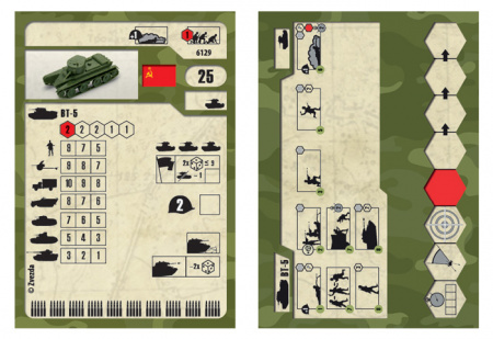 Советский танк БТ-5, 1:100