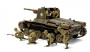 Танк японский Type 1 с 6-ю фиг., 1/35
