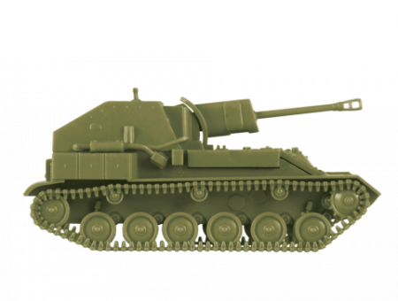 Советская САУ СУ-76М, 1:100