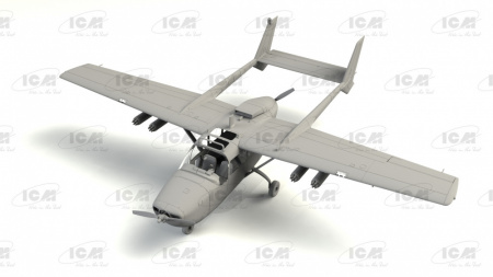 Cessna O-2A Skymaster, Американский самолет-разведчик, 1:48, (48290)