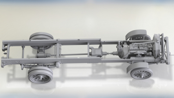 Стандартный грузовик "Liberty" с пехотой США І МВ, 1:35, (35652)