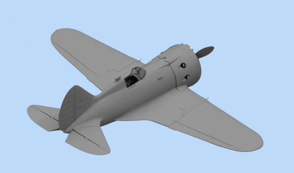И-16 тип 24 с советскими пилотами (1939-1942 г.), 1:32, (32007)