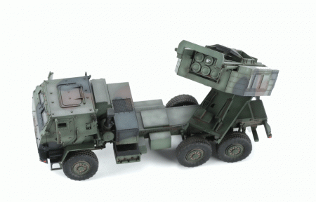 U.S. M142 HIMARS High Mobility Artillery Rocket System, 1:72, [72-004]