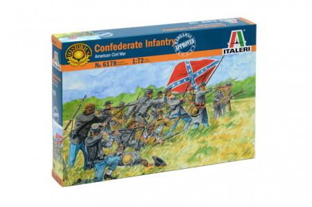 Фигуры CONFEDERATE INFANTRY (1:72)