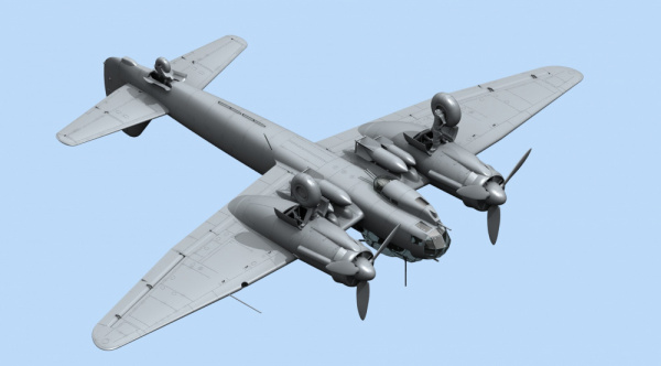 Ju 88A-14, Германский бомбардировщик ІІ МВ, 1:48, (48234)