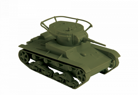 Советский легкий танк Т-26 (обр. 1933г), 1:100