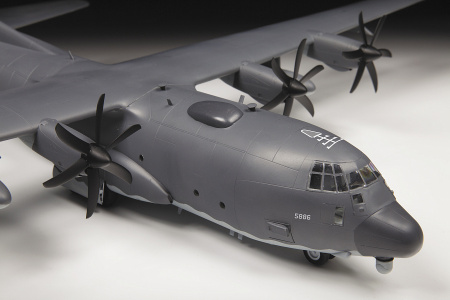 Американский самолет огневой поддержки AС-130J Ghostrider, 1:72