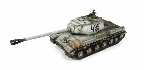 Советский тяжелый танк ИС-2 УЗТМ обр. 1944г., 1:35, [3708]