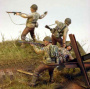 Американская пехота 1944 года, 1:35, (MB3521)