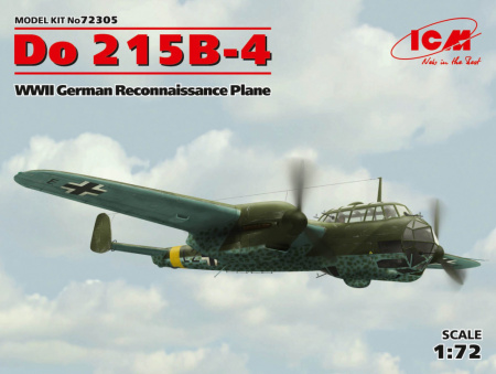 Do 215B-4, Германский самолет-разведчик II МВ, 1:72, (72305)