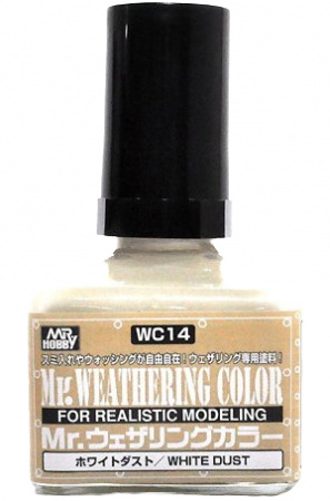 Краска 40мл MR.WEATHERING COLOR WC14 WHITE DUST