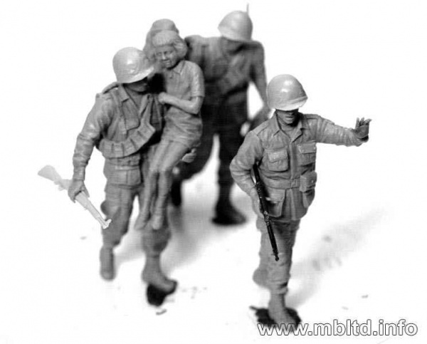 Фигуры Франция, 1944, 1:35, (MB3578)