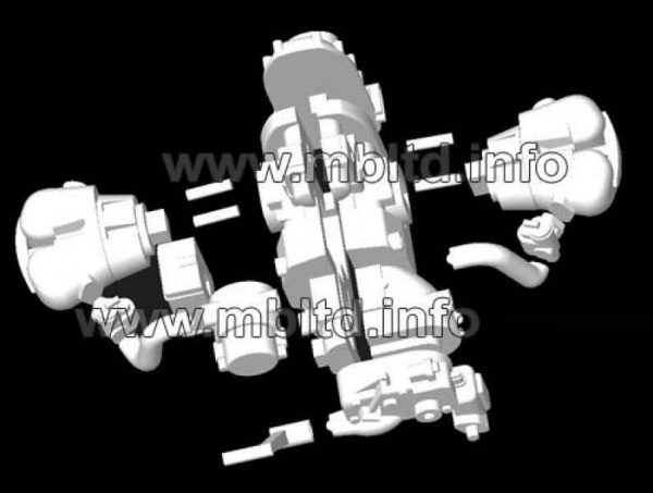 Германский мотоцикл, 1:35, (MB3528)
