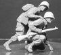 Фигуры Американские и немецкие десантники, юг Европы, 1944», 1:35, (MB35157)