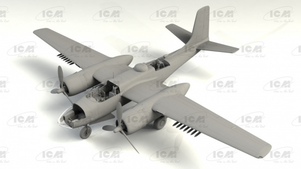 B-26С-50 Invader, Американский бомбардировщик (война в Корее), 1:48, (48284)