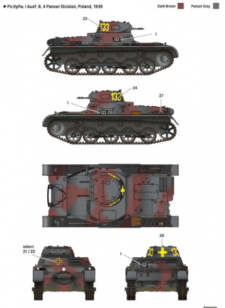 German Panzer I Ausf.B & Motorcycle Zündapp KS750 w/sidecar (1:35)