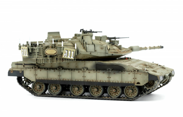 Израильский основной боевой танк Merkava Mk.4M с системой активной защиты Trophy, 1:72, [72-006]