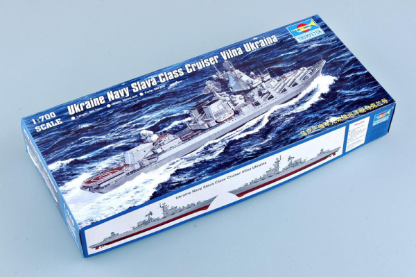 Корабль Ukraine NAVY Slava Class Cruiser Vil, 1:700, [05723]