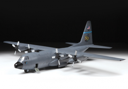 Американский военно-транспортный самолёт С-130Н, 1:72