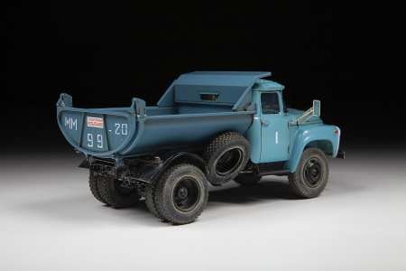 Самосвал ММЗ-555 на ЗИЛ-130, 1:43