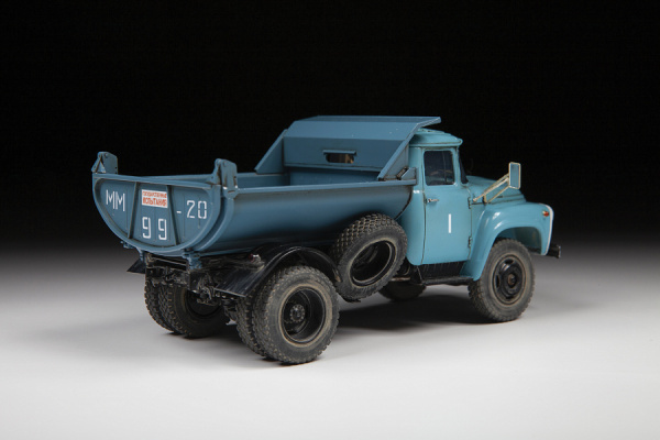 Самосвал ММЗ-555 на ЗИЛ-130, 1:43