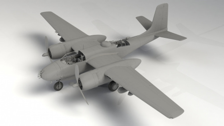 A-26В Invader «На Тихоокеанском театре», Американский бомбардировщик II МВ, 1:48, (48285)