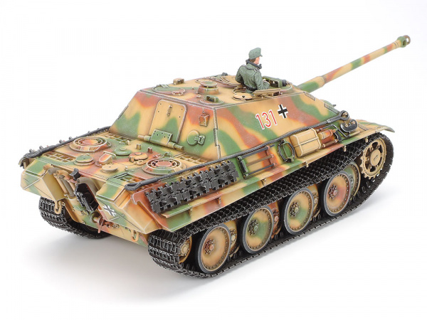 Немецкий истребитель танков Sd.Kfz 173 Jagdpanther, поздняя версия, с одной фигурой., [35203]