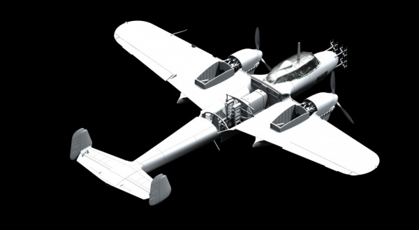 Do 215 B-5, германский ночной истребитель 2 МВ, 1:48, (48242)