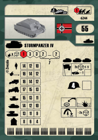 Немецкая САУ "Sturmpanzer IV", 1:100