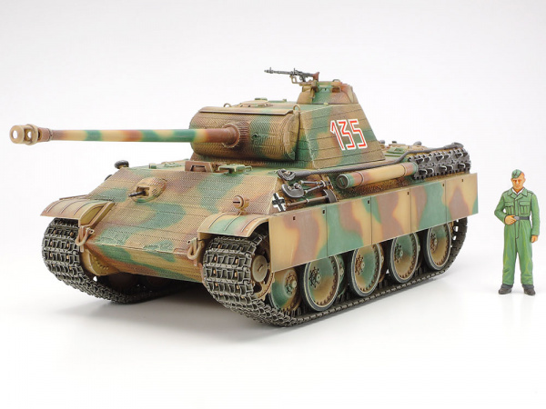 Танк T-VG ПАНТЕРА (ранний)+1 фиг., 1/35