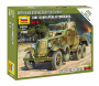 Советский бронеавтомобиль БА-10, 1:100