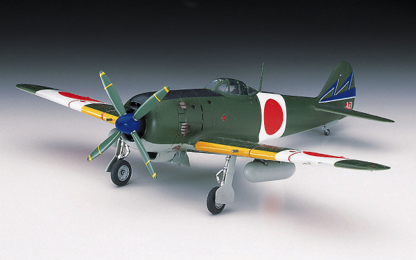 Истребитель армии Японии NAKAJIMA Ki84 HAYATE (FRANK), 1:72, [00134]