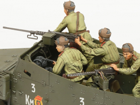 Бронеавтомобиль M3A1 SCOUT CAR, 1/35