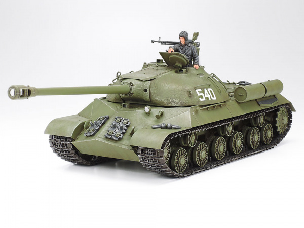 Советский тяжелый танк ИС-3 "Иосиф Сталин" с 122мм пушкой 1 фигурой командира, 1:35, [35211]