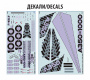 Пасс. авиалайнер "Аэробус А-350-1000", 1:144
