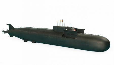 9007 Российский атомный подводный ракетный крейсер К-141 «Курск», 1:350