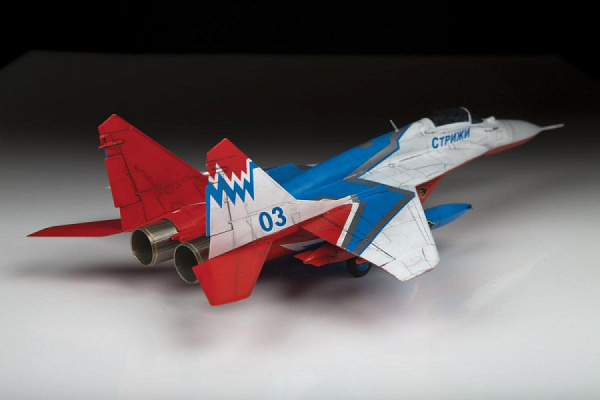 Самолет "МИГ-29" авиагруппа "Стрижи", 1:72