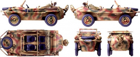 Schwimmwagen Type 166 1/48