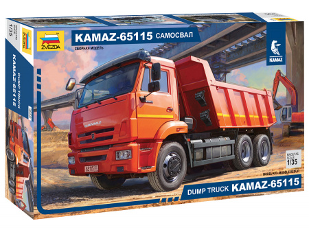 Самосвал KAMAZ-65115, 1:35