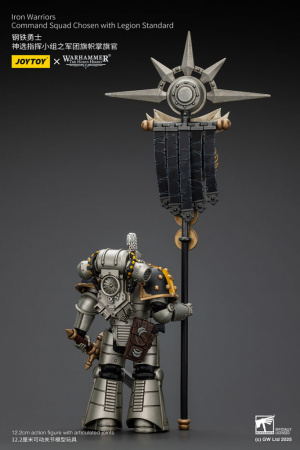 Iron Warriors, Command Squad Chosen with Legion Standard, 1:18, [JT01765]