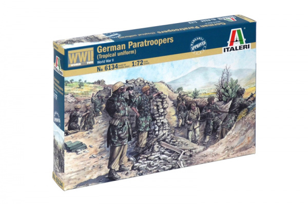 German Paratroopers with Tropical Uniform, 1/72