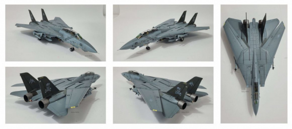 Самолет U.S. Navy F-14B VF-103 Jolly Rogers (1:72)