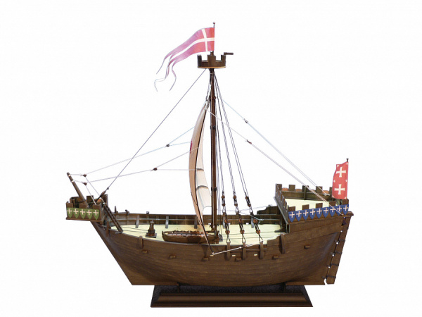 Корабль крестоносцев XII-XIV вв., 1:72 (ПН), [9024П]