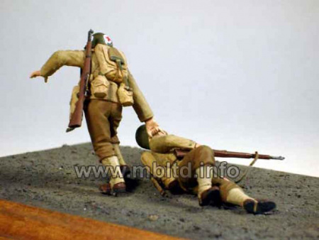 Американская пехота 1944 года, 1:35, (MB3521)