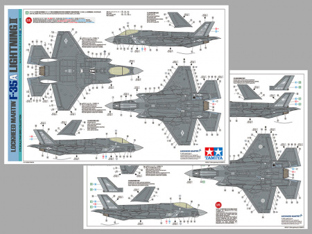 Самолет Lockheed Martin F-35A Lightning II, 1/72