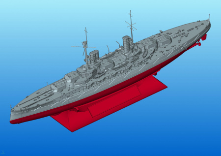 "Маркграф", Германский линейный корабль І МВ, 1:700, (S.017)